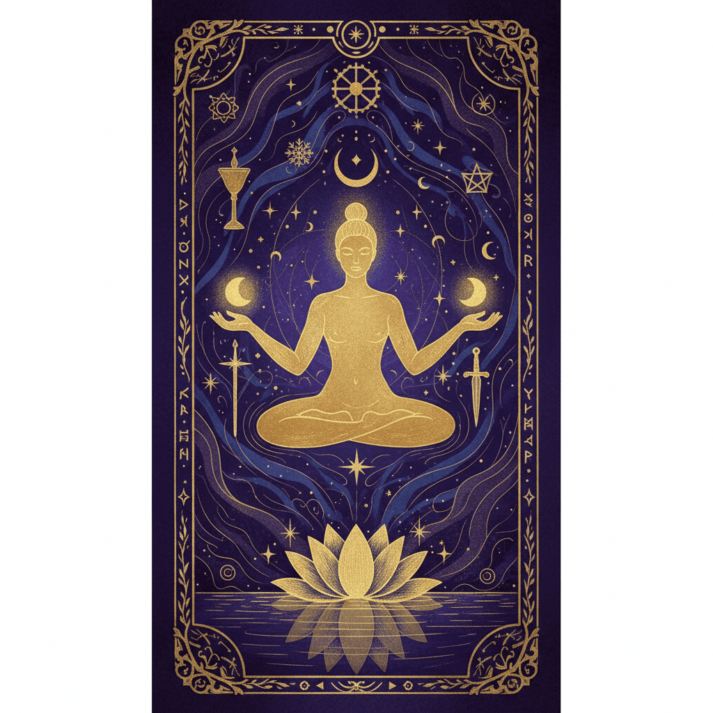 Beyond the Bustle: Finding Your Center with Tarot During the Holidays