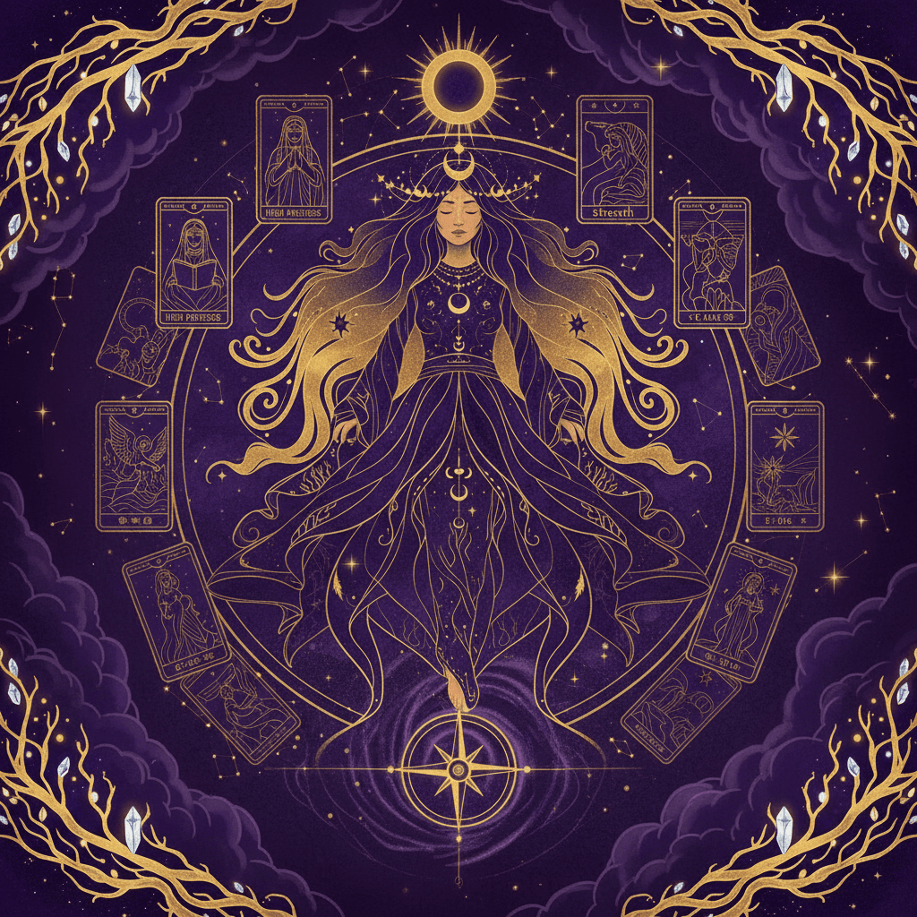 Finding Your Center: How Tarot Helps Navigate Life's Shifting Sands