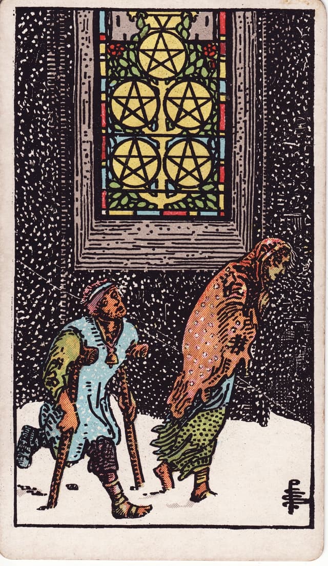 Five of Pentacles